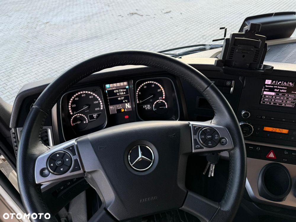 Mercedes-Benz ACTROS 1840 / CHŁODNIA / WINDA / 15 EUROPALET / 6.10 M DŁUGOŚCI / DUŻA KABINA / AUTOMAT / SPROWADZONY / SERWISOWANY / EURO 6 - 24