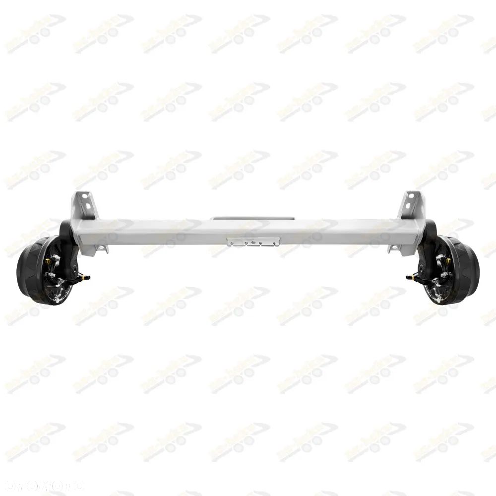 Oś hamowana przyczepy 1800kg 5x112 1800mm zamiennik VGB18 Knott - zestaw: linki + śruby - 5