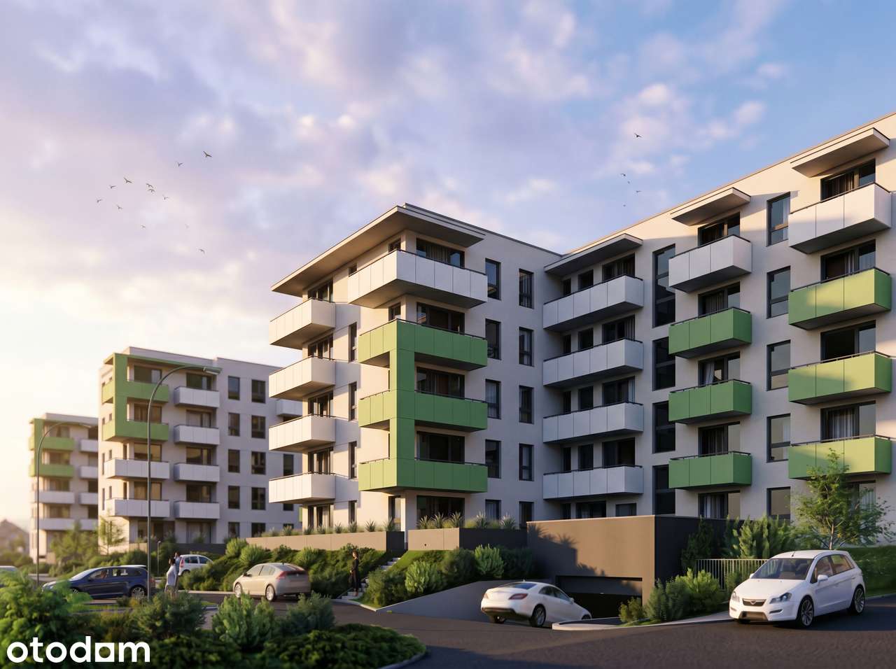 2-pokojowe mieszkanie 47m2 + balkon
