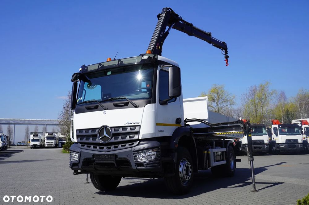 Mercedes-Benz Arocs 1830 / 90 tys. km! / HIAB 111 B-2 HIDUO - 11