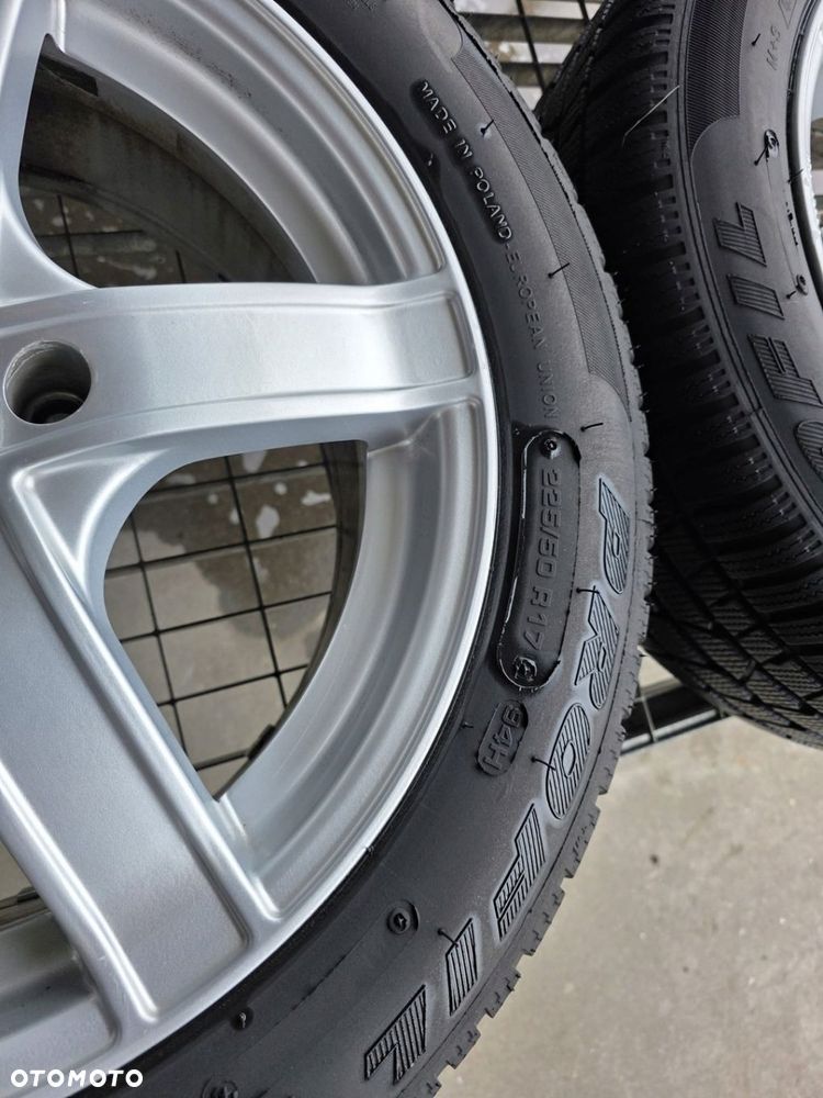 OPEL INSIGNIA A KOŁA FELGI ALUMINIOWE R17 OPONY ZIMOWE 225/50 CZUJNIKI TPMS - 7