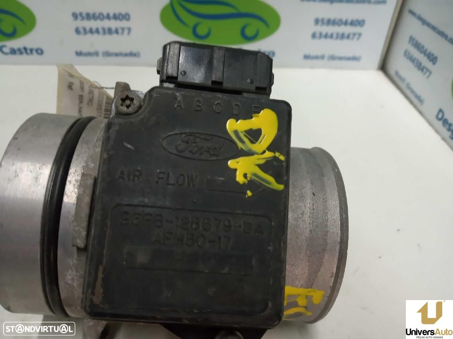 MEDIDOR DE MASSA DE AR FORD ESCORT VI 1998 -96FB12B579BA - 4