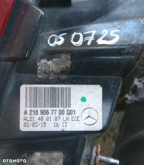 MERCEDES CLS W218 LIFT LED LEWA TYLNA LAMPA ORYGINAŁ A2189067700 - 14