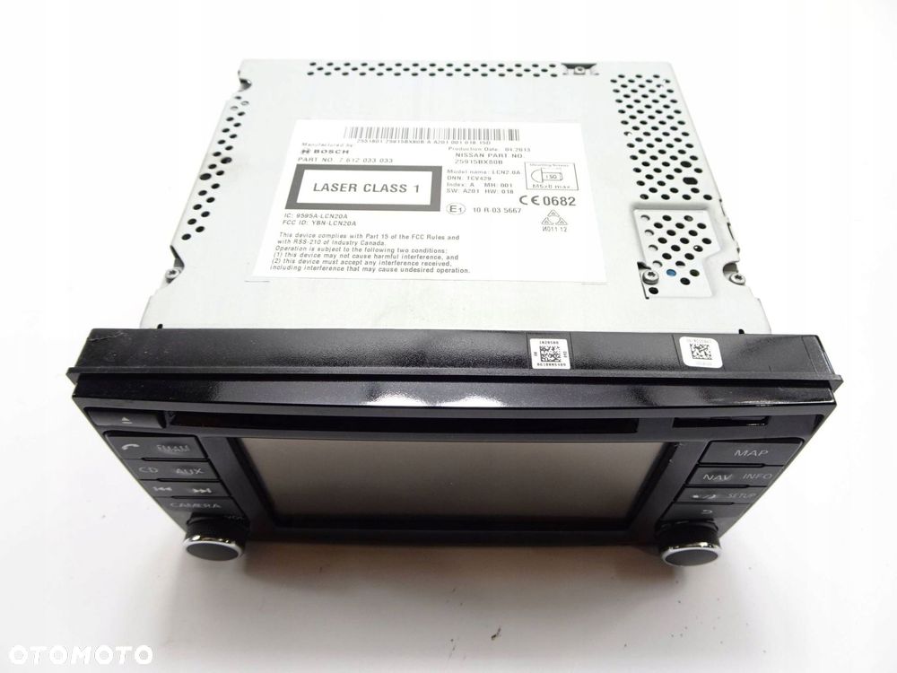 radio cd nissan juke f15 10-14 r. - 2