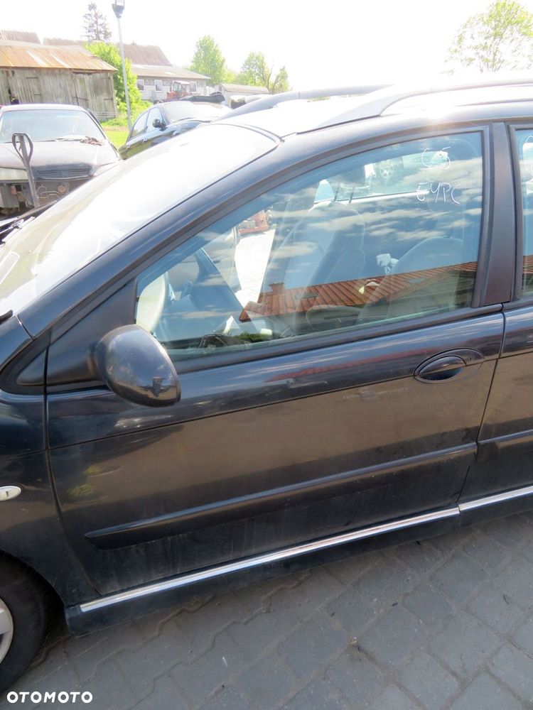 DRZWI PRZEDNIE LEWE C5 II LIFT KOMBI EYPC  SZARY CITROEN 2004-2007 - 1