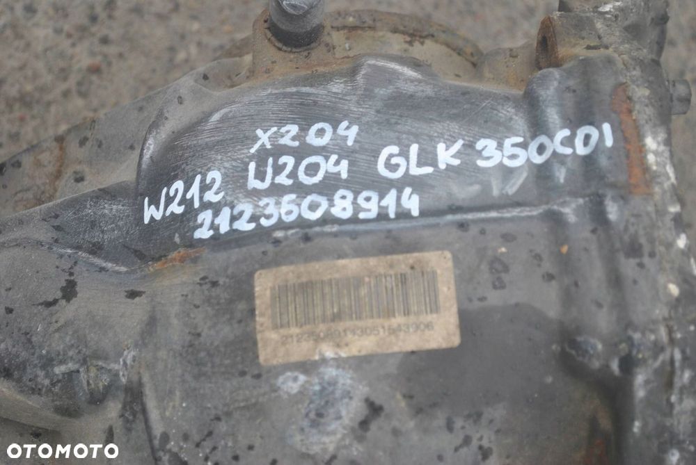 MOST DYFER DYFERENCJAŁ MERCEDES-BENZ X204 W212 W204 2123508914 - 6
