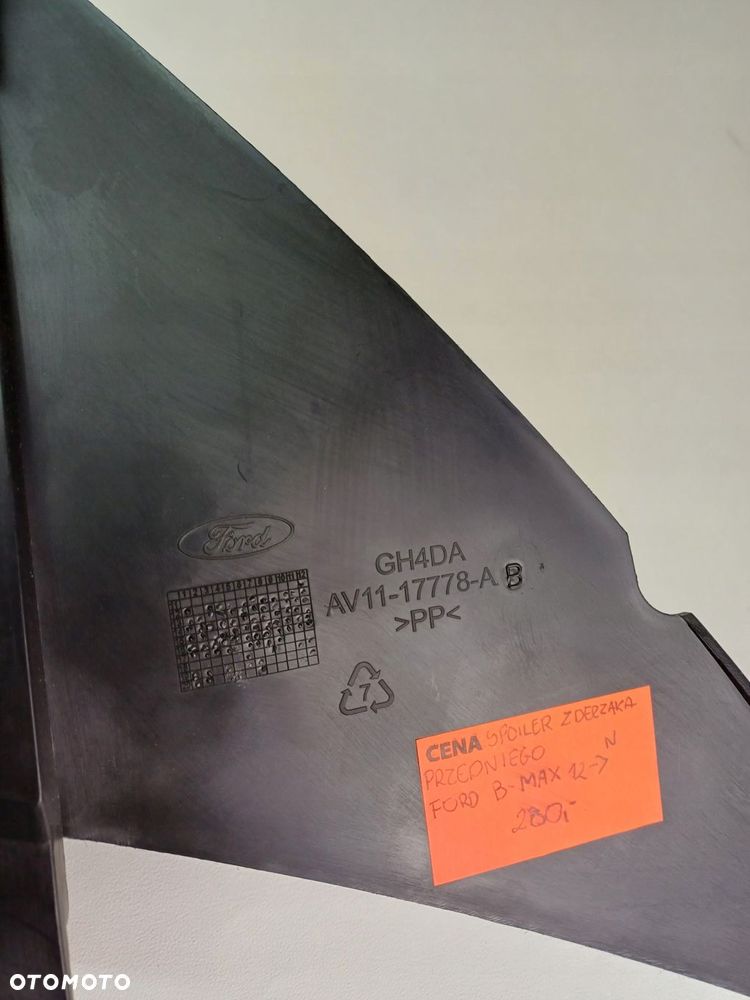 dokładka spoiler zderzaka przód ford b-max 12- - 15