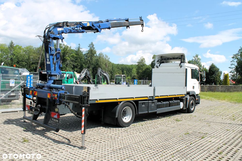 MAN TGM 18.290 paka 6,6m dzwig atlas 120,2E pilot - 23