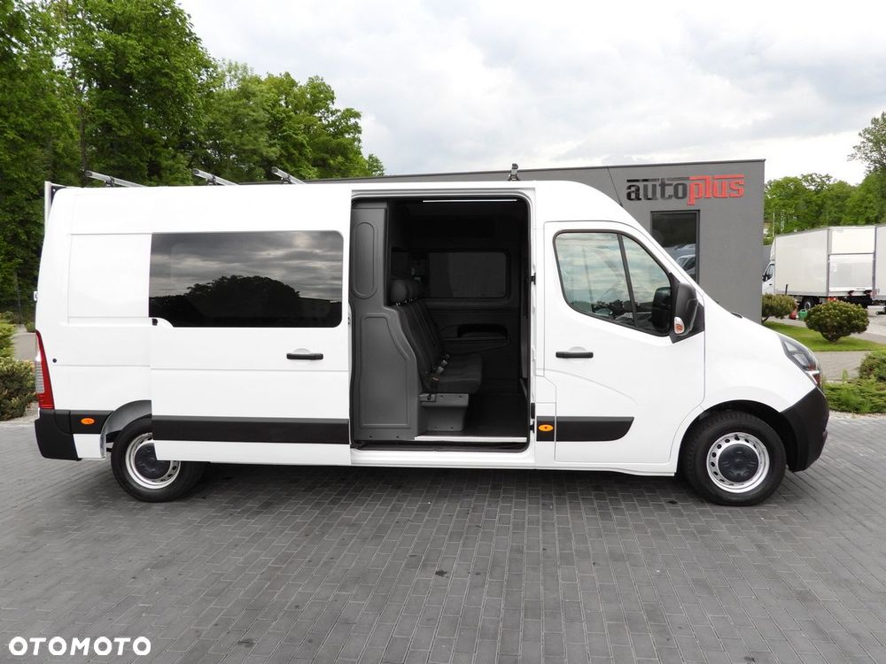 Opel MOVANO  FURGON BRYGADÓWKA  7 MIEJSC TEMPOMAT LEDY KLIMATYZACJA  135KM - 9