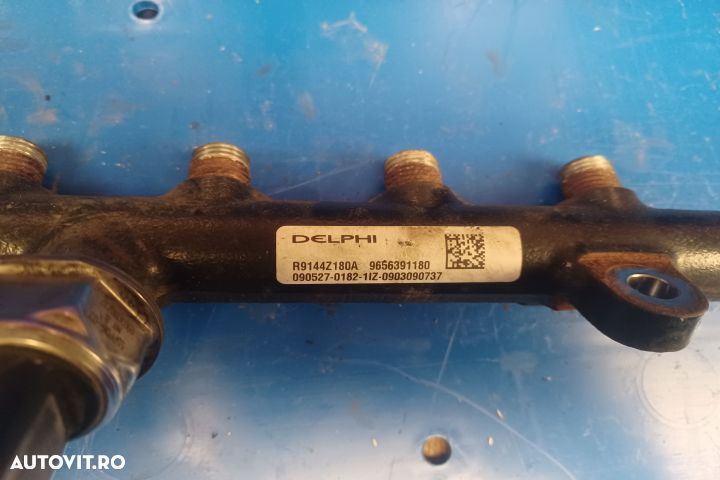 Rampa injectoare R9144Z180A 9656391180 Peugeot 407 1 [2004 - 2010] Se - 2