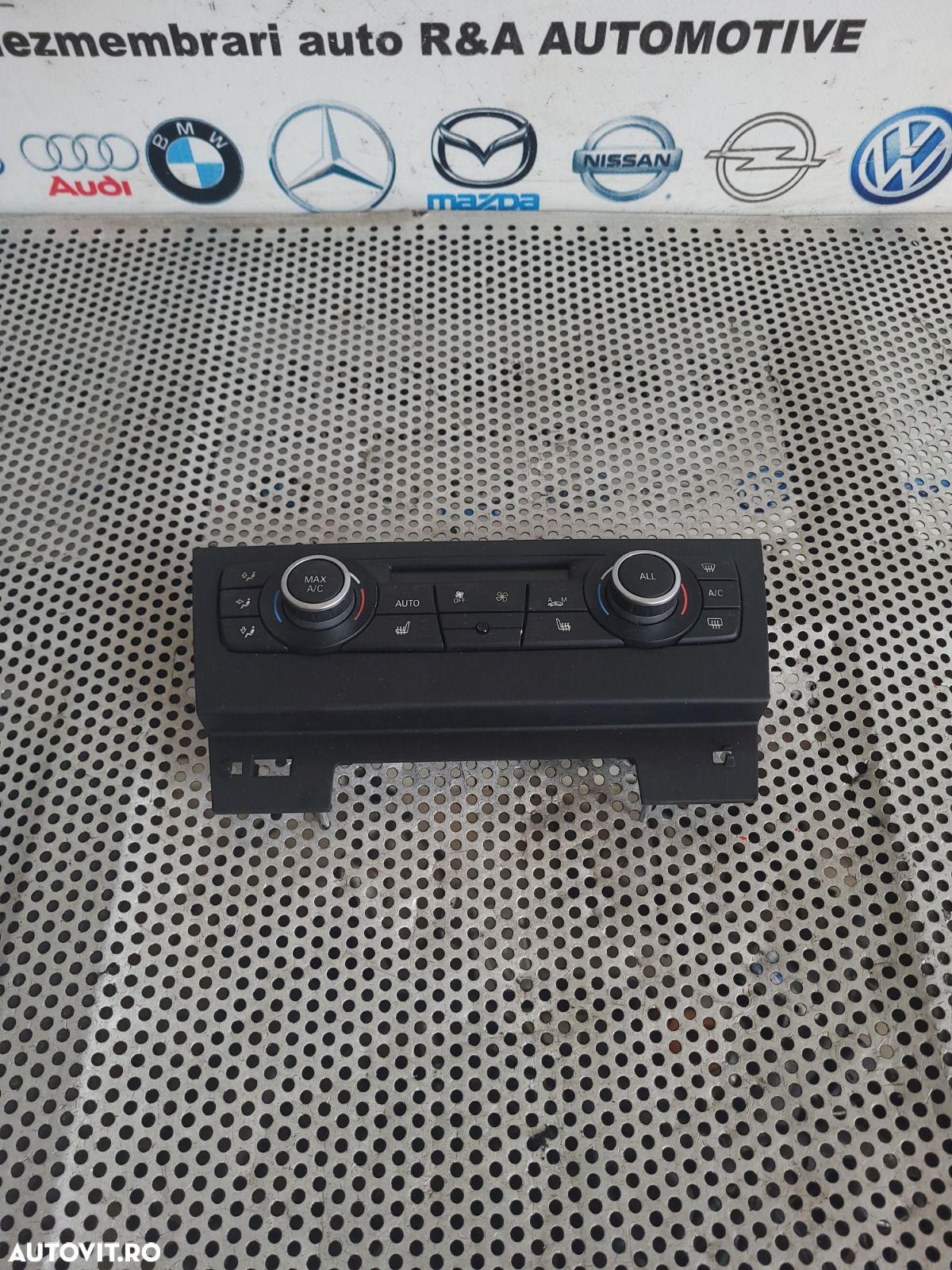 Panou Modul Clima Climatronic Bmw X1 E84 Volan Stanga Cod 9292262 Dezmembrez Bmw X1 E84 2.0 Diesel N47 Manual - 1
