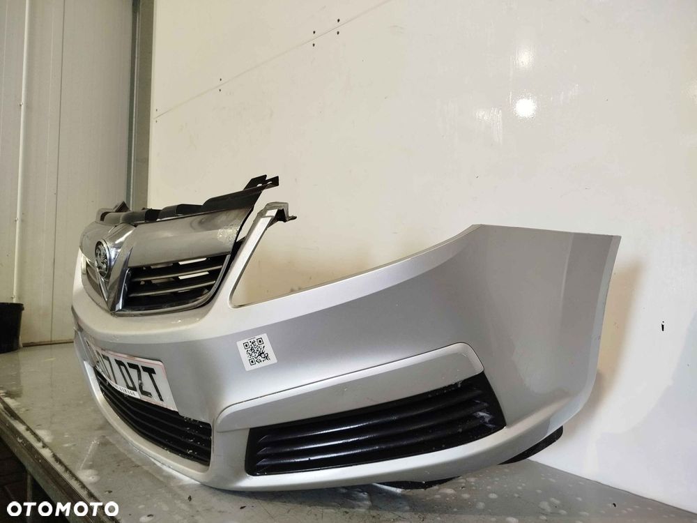 ^ ZDERZAK PRZÓD PRZEDNI OPEL ZAFIRA B II 2 Z157 SREBRNY - 2