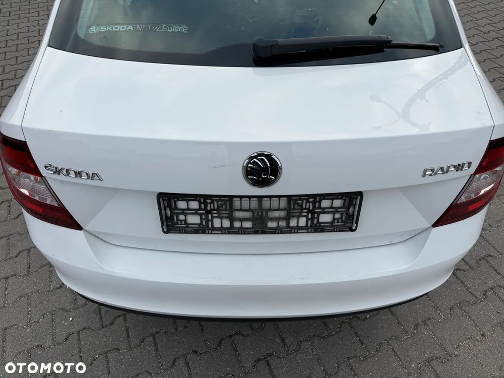 SKODA RAPID LIFTBACK LF9E KLAPA BAGAŻNIKA KOMPLETNA W KOLOR BEZ RDZY - 2