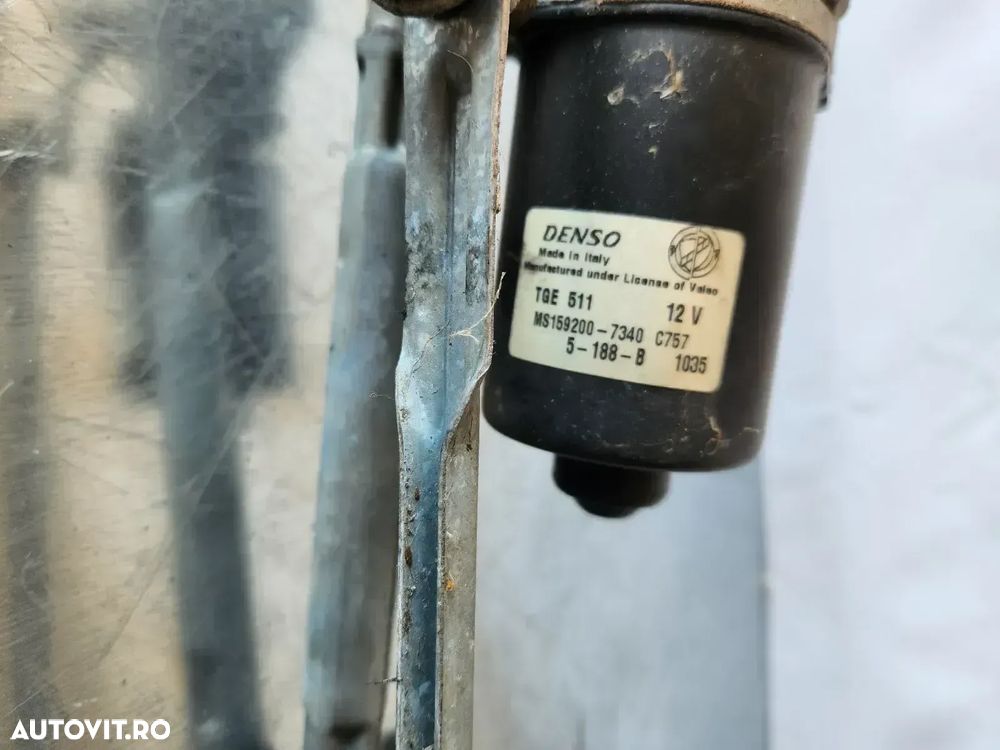 Ansamblu Motoras Stergatoare Stergator Fiat Punto 2 ll An 2003-2004-2005-2006-2007-2008-2009-2010-2 - 7