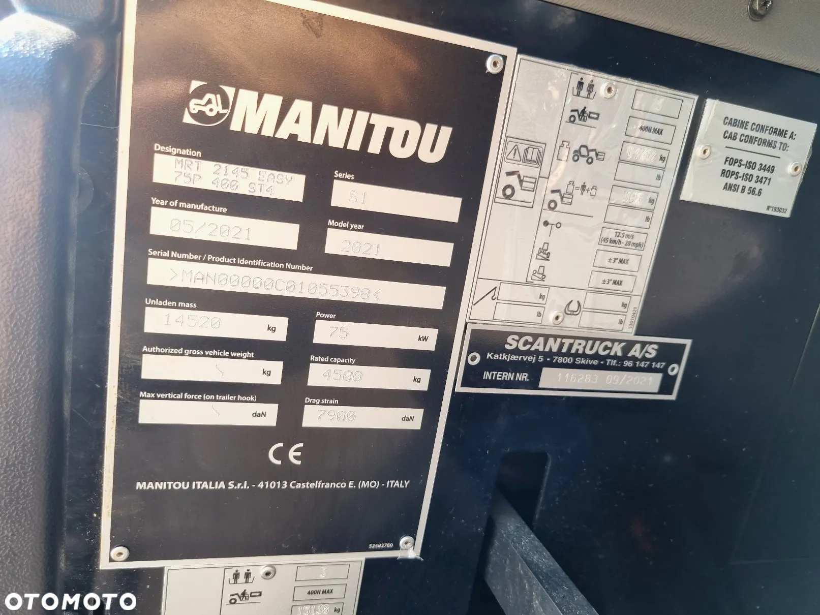Manitou MRT 2145 P429 - 15