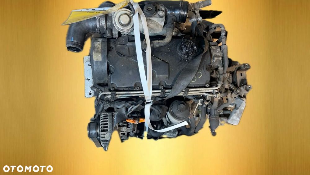 Volkswagen BSW 1.9 diesel silnik kompletny z pełnym osprzętem gotowy do montażu VIDEO PRACY SILNIKA - WHATSAPP LUB LINK W OPISIE - 4