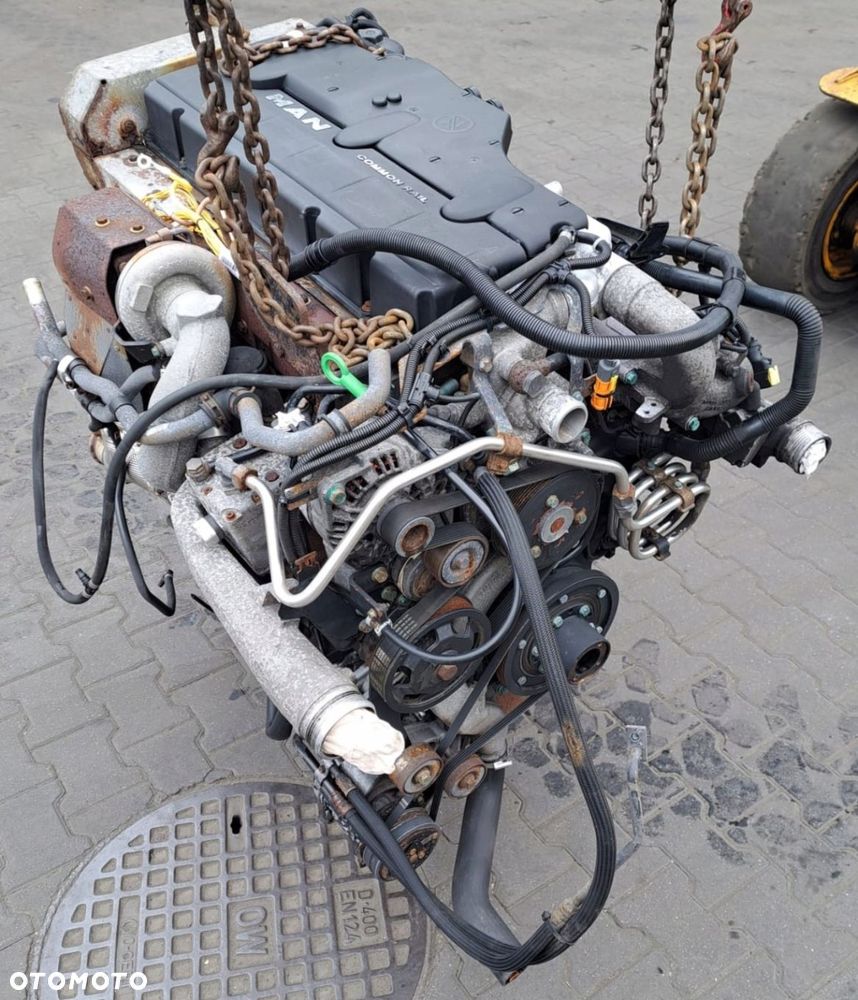 KOMPLETNY SILNIK MAN TGL TGM 250 KM D0836 LFL66 EURO 6 - 8
