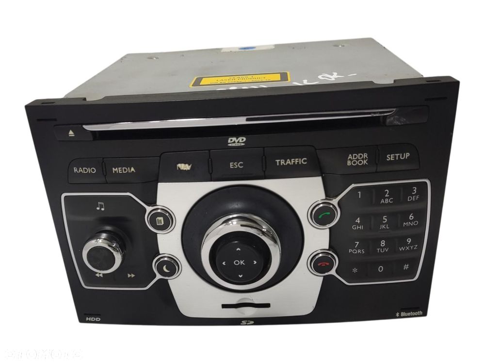 FABRYCZNA NAWIGACJA RADIO CITROEN C5 III X7 2008-2011 96738861ZD - 1