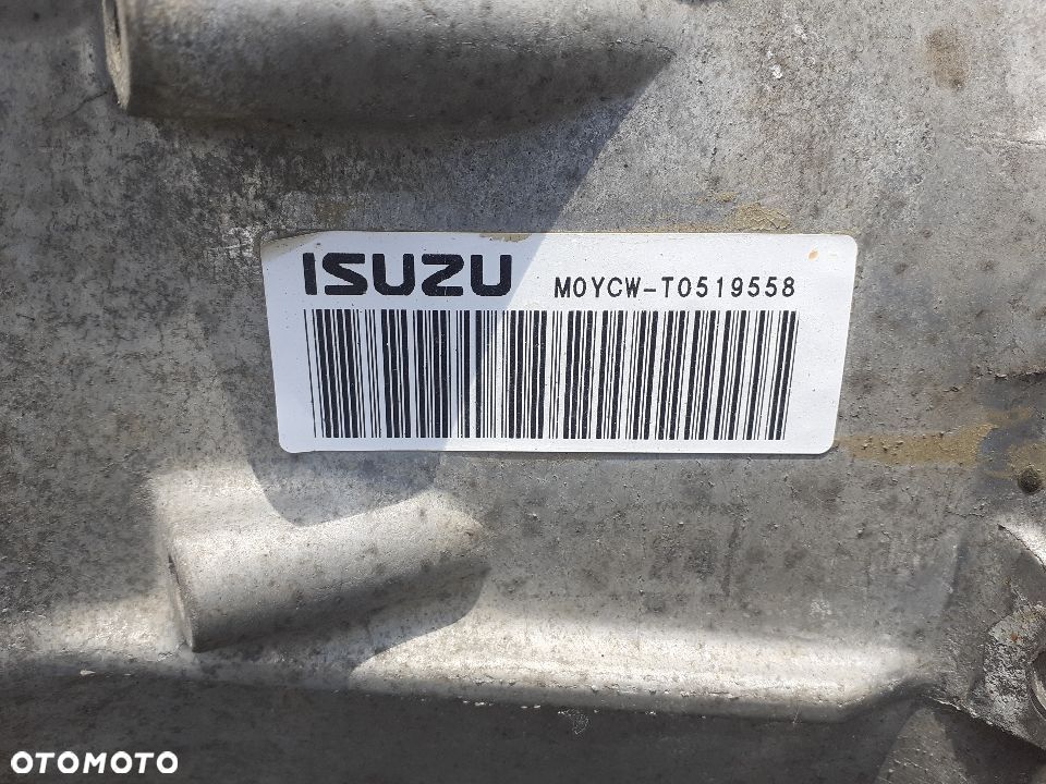 Skrzynia biegów Isuzu NPR 3L !! M0YCW-TO519558 ! 3.0 Polecam ! - 3