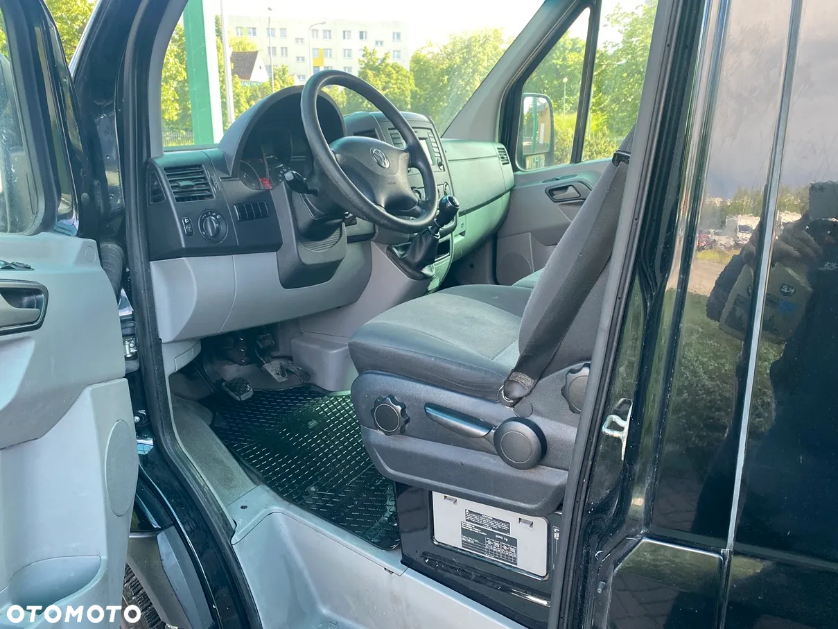 Volkswagen Crafter 2.0 Tdi 160KM Sredniak 3,3m Klima Czarny 2015/2016 Super Stan - 5