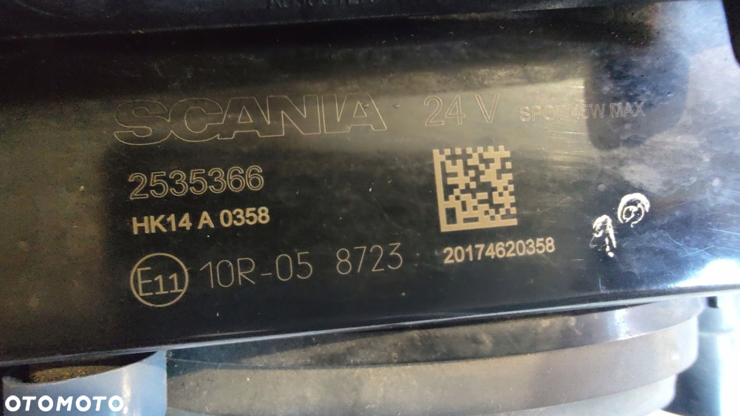 HALOGEN DACHOWY SCANIA S R NGT KOMPLET 2535367 2535367 - 5