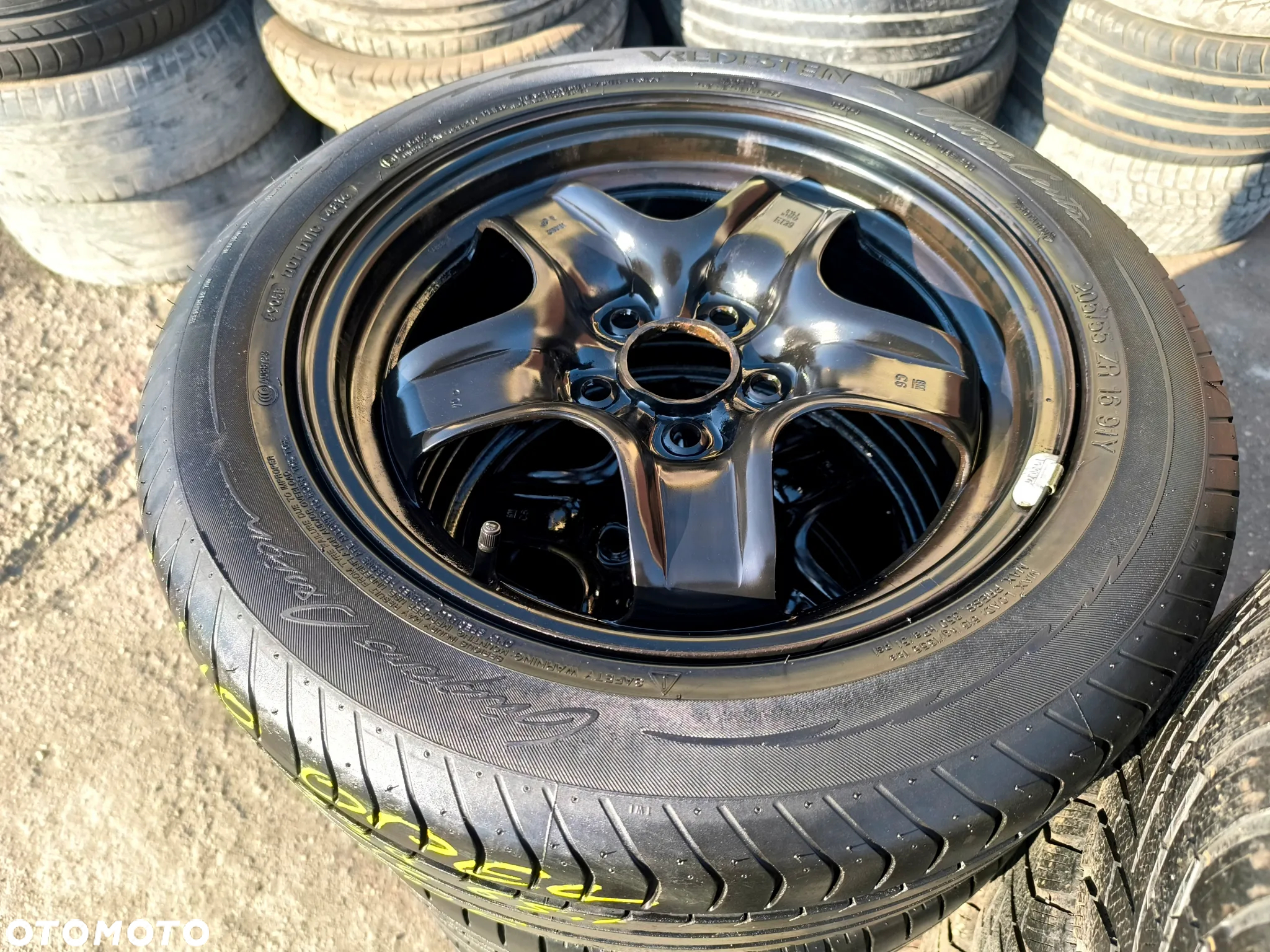 5x110 Felgi Strukturalne Stal 16 Koła Letnie Lato OPEL SIGNUM VECTRA B C ZAFIRA A B ASTRA H SAAB 93 95 6mm Legnica ALU-RAD 205/55 - 3