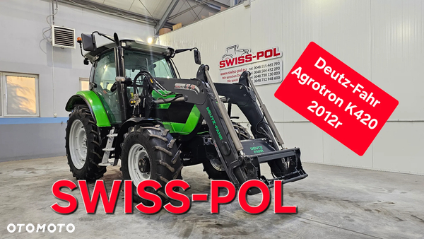 Deutz-Fahr K 420 Ładowacz Tur  K410 K430 Arion 420 Ares 412 Vario 6320 se 6220 Premium