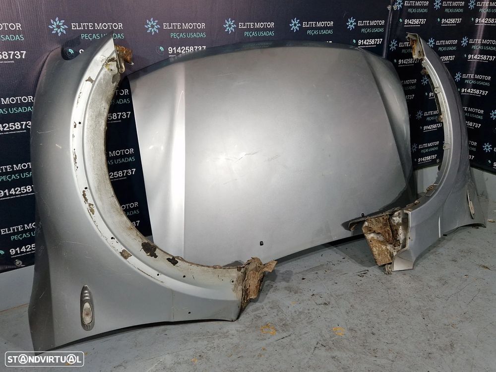 Frente completa usada MITSUBISHI PAJERO V60 MK3 capot parachoques oticas guardalamas SHOGUN - 9