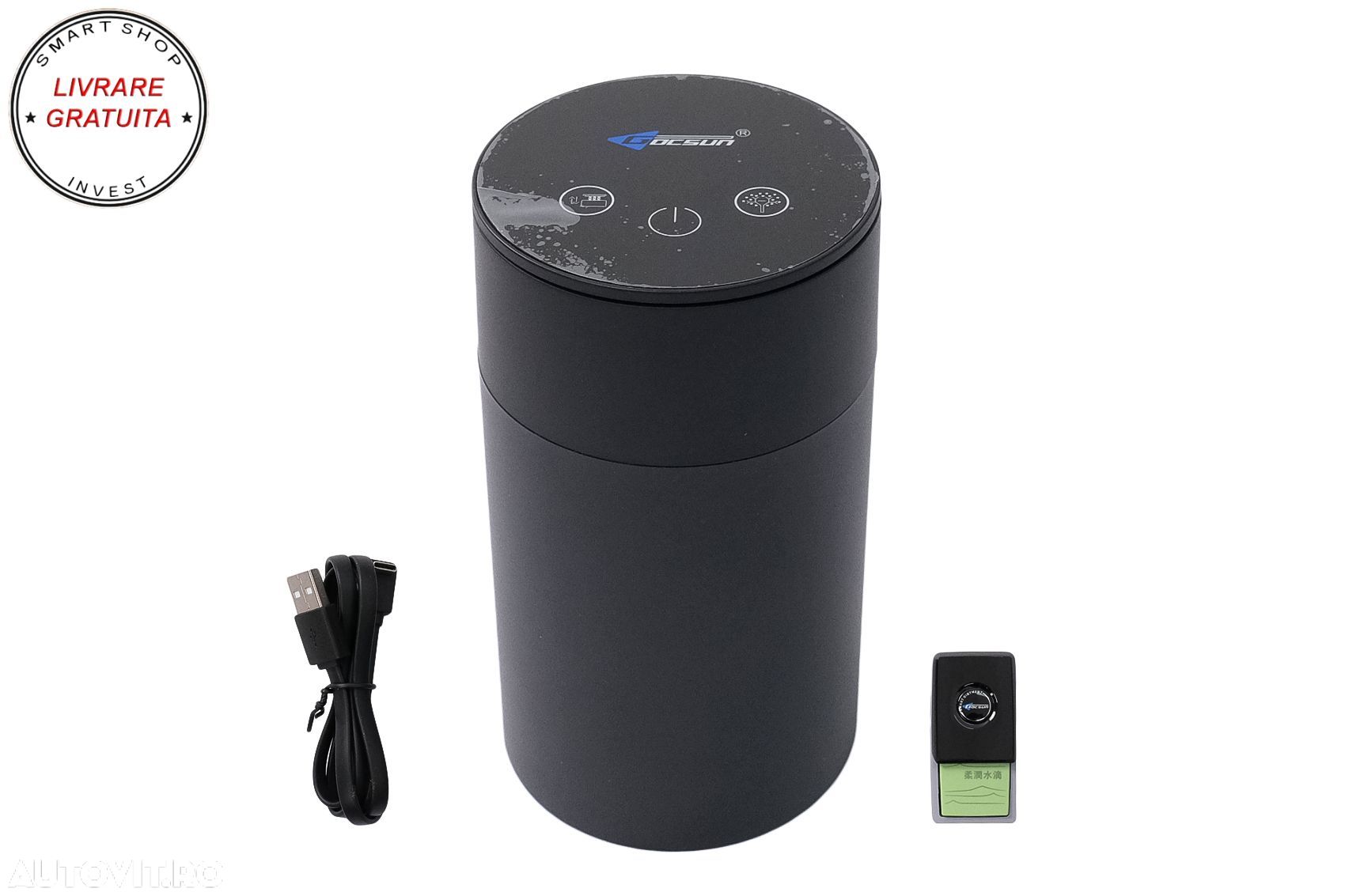 Odorizant cu Difuzor de Parfum Portabil cu Ioni Negativi- livrare gratuita - 1