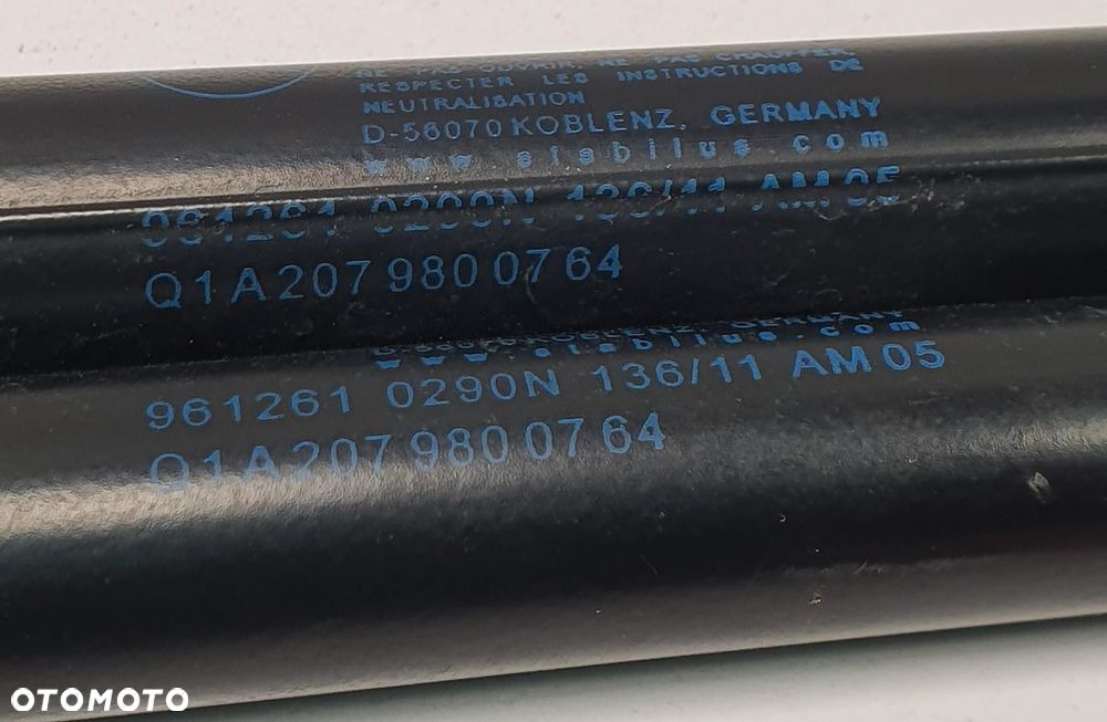 SIŁOWNIKI TELESKOPY MASKI MERCEDES W207 A2079800764 PARA - 2