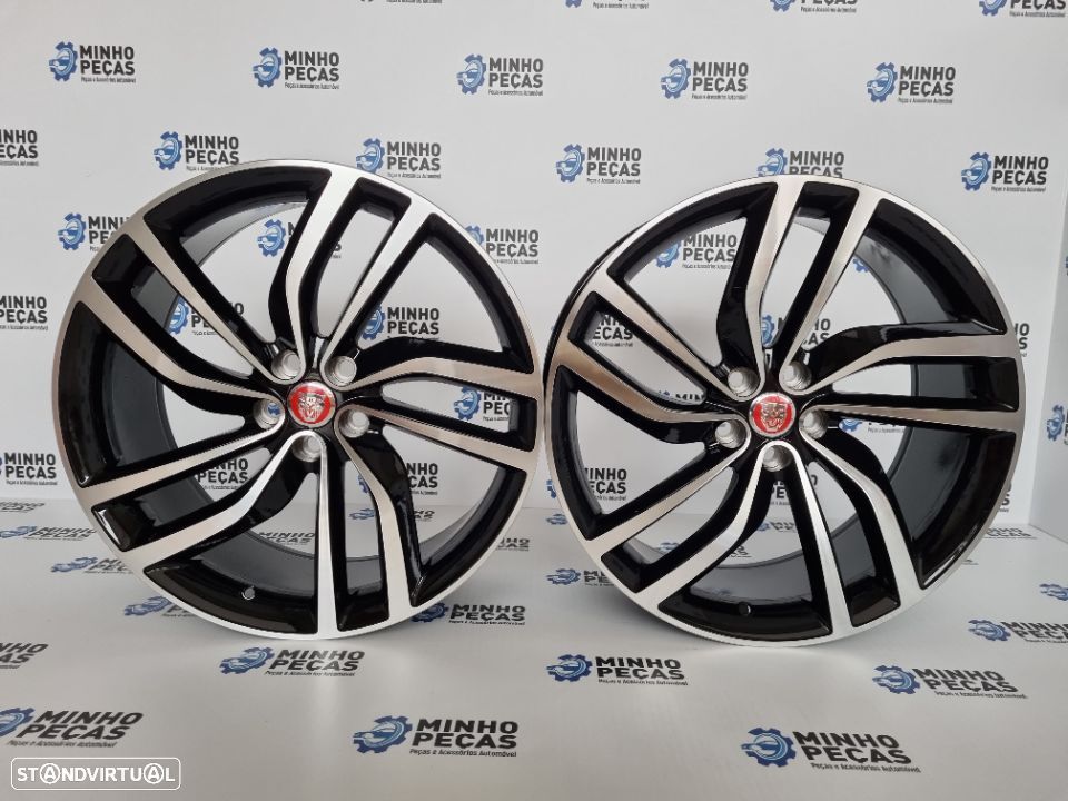 Jantes Jaguar XF em 20 Preto Polido - 1