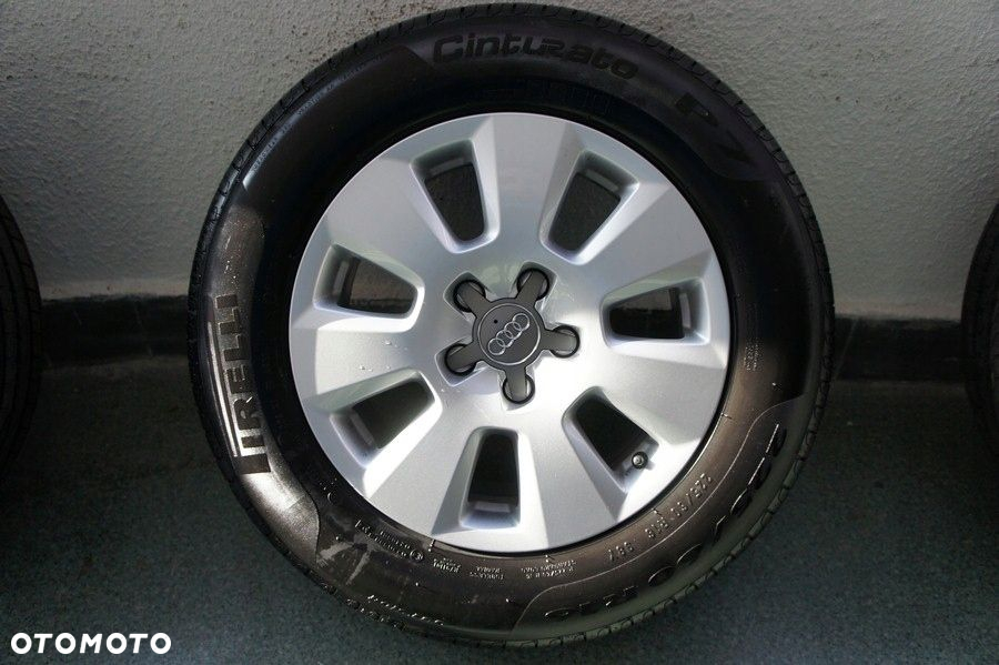 NR 73 Koła Lato Alufelgi AUDI A6 225/60/16 Pirellii P7 ok. 7MM - 4