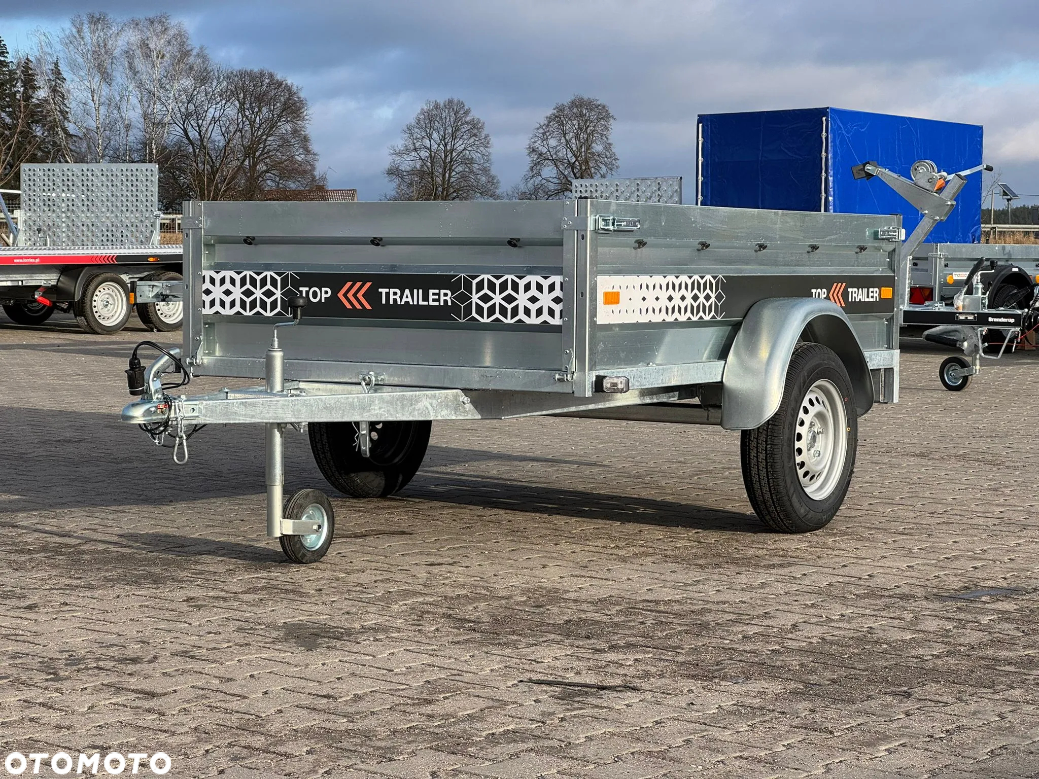 MAZZO DOSTAWA! Przyczepa Top Trailer TT20 MAX 202x131x45cm DMC 750 kg SPAWANA! kat. B, MOCNA! PROMOCJA CENOWA! - 20