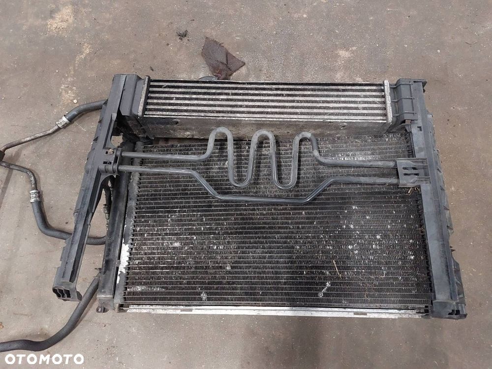 CHŁODNICE KOMPLET WODY KLIMATYZACJI BMW E90 2.0 D 3093796 779744704 - 5