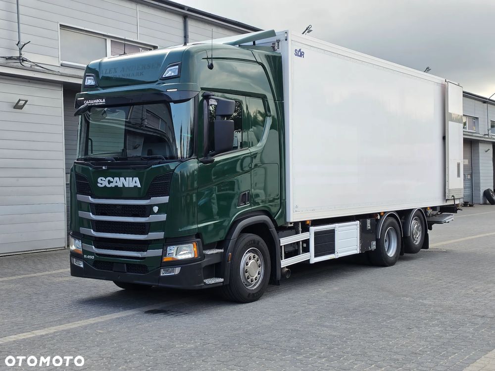 Scania R450/ Chłodnia / 6x2 / WINDA BAR 2,5T / Import Niemcy / Zadbana / PROSTO OD PIERWSZEGO WŁAŚCICIELA  / Euro 6/ Kontener Kwiatowy / - 1