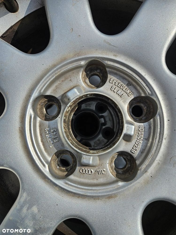 Alufelga Audi A4 B5 5x112 Speedline 7Jx15 ET45 8D0601025B Koło Zapasowe - 3