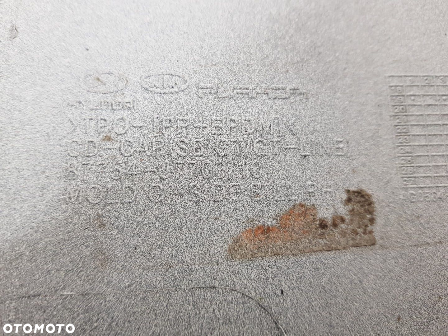 LISTWA PROGOWA KIA PROCEED GT 19-24r PRAWA NAKŁADKA 87754-J7700 87754J7700 - 3