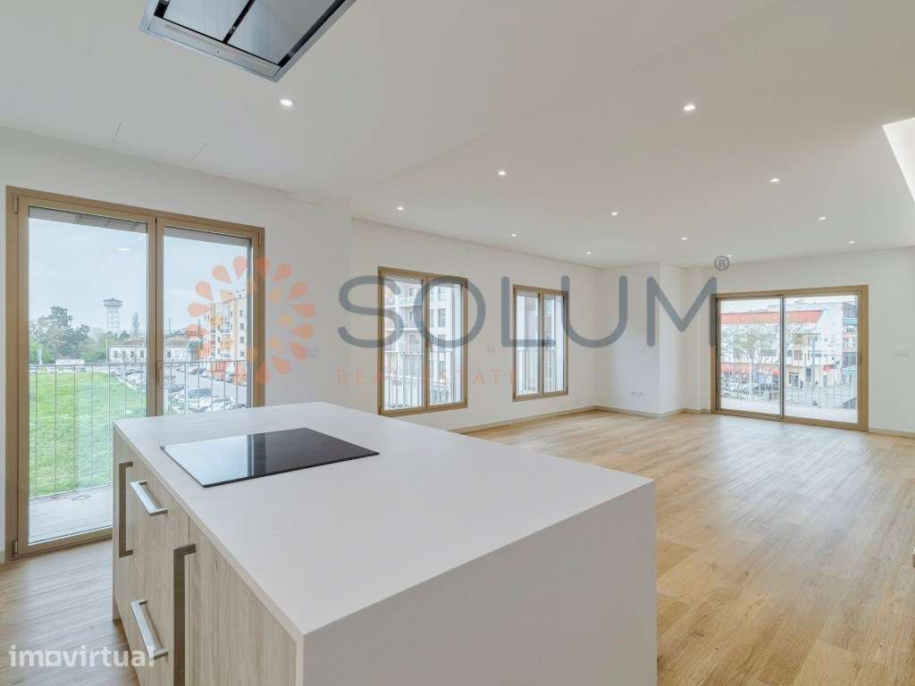 Apartamento Duplex T2+1 novo com 2 Terraços - Montijo - Grande imagem: 2/25
