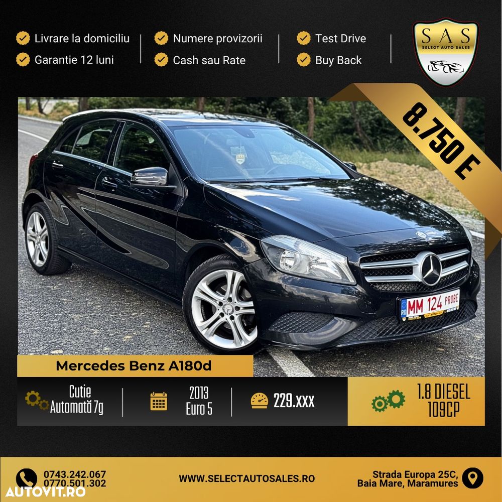 Mercedes-Benz A 180 CDI BlueEfficiency 7G-DCT Style - 1