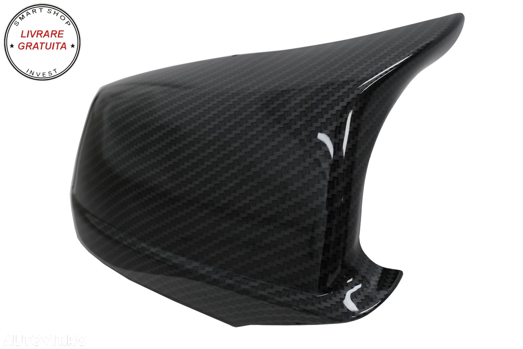 Capace oglinzi BMW Seria 5  F10 F11 F18 Non LCI (07.2010-2013) Carbon Film M Desig- livrare gratuita - 7