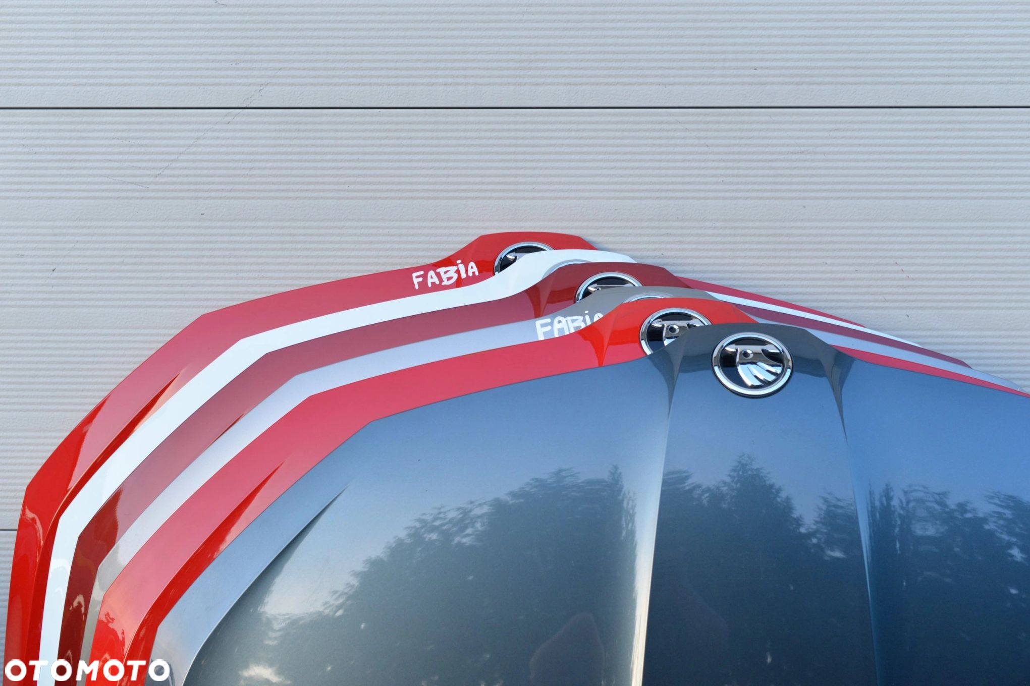 MASKA ZDERZAK GRILL BŁOTNIK PAS LAMPA H7 XENON BELKA SKODA FABIA 3 III - 13