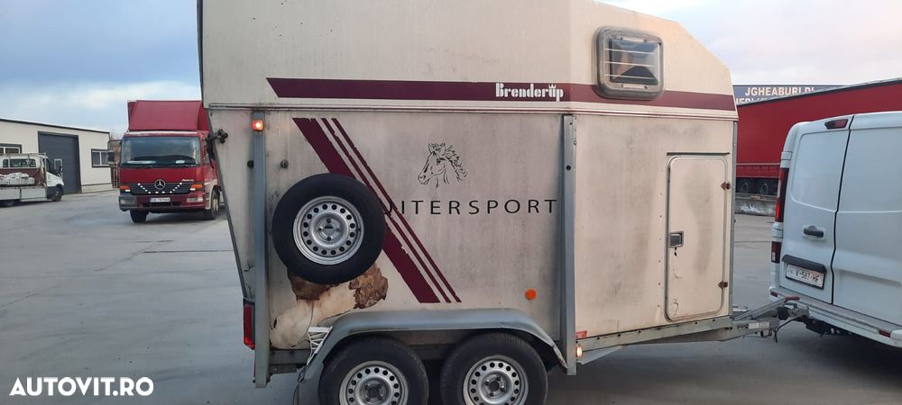 Brenderup Remorcă transport cai sau animale - 9