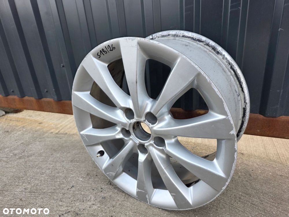 FELGA ALUMINIOWA AUDI A4 A5 A6 VW SEAT 8.0J R17 ET 39 4G0601025BH S18/26 OK - 3