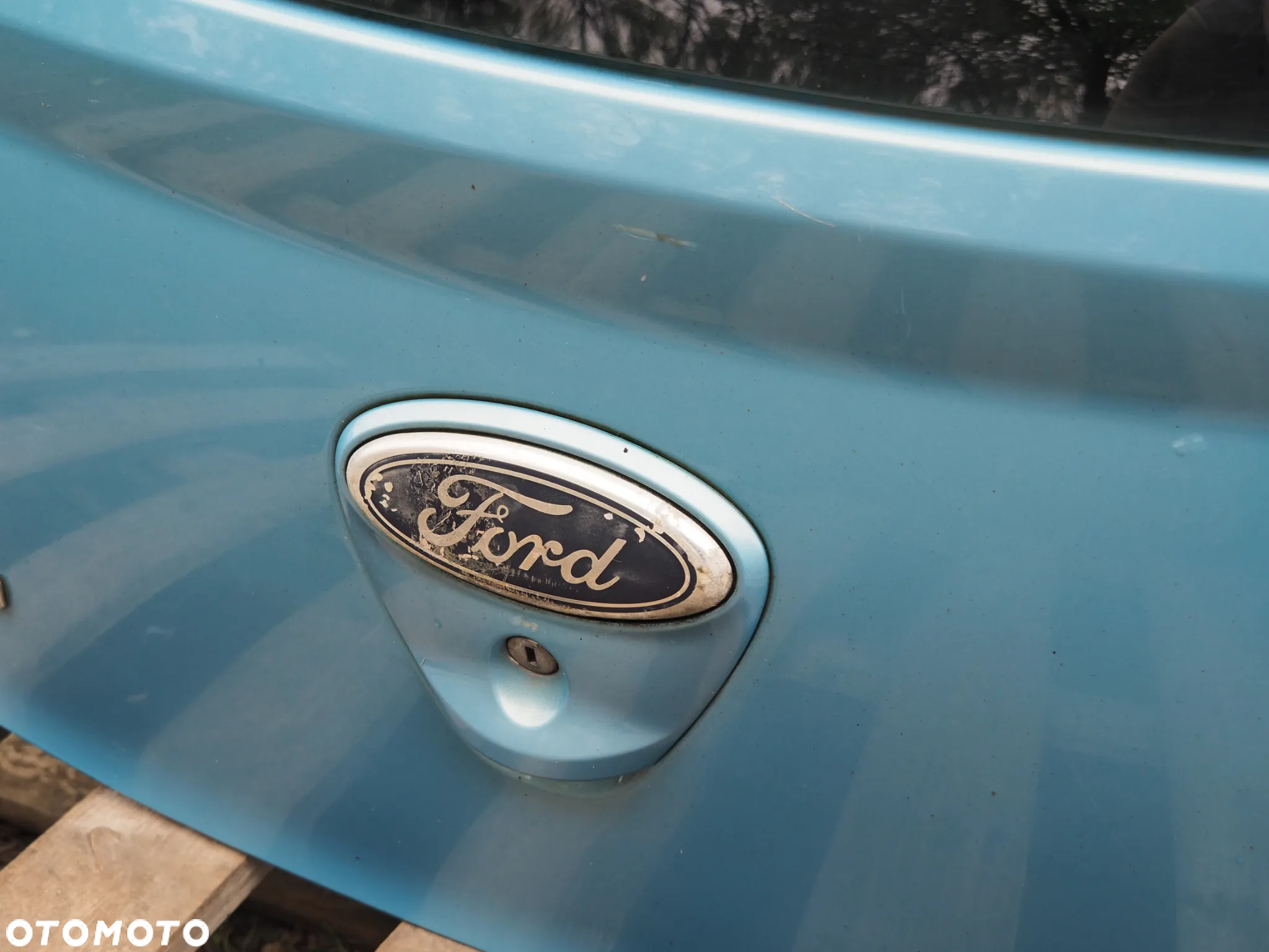 Klapa bagaznika tył Ford Ka II Scube Blue 19 - 7