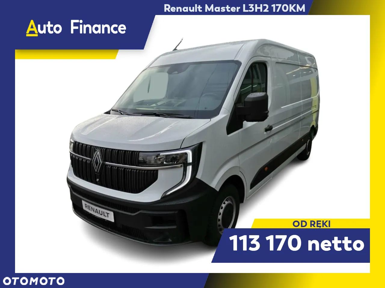 Renault Master Furgon L3H2 170KM M6 - 1