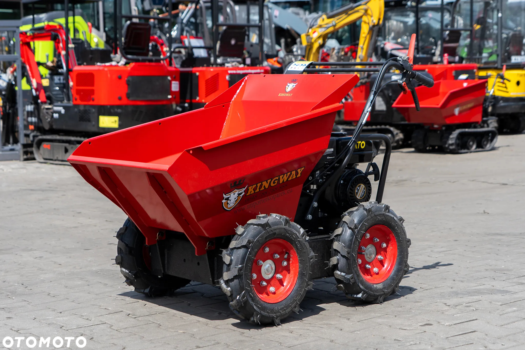 Kingway Taczka spalinowa W300 kołowa - 2