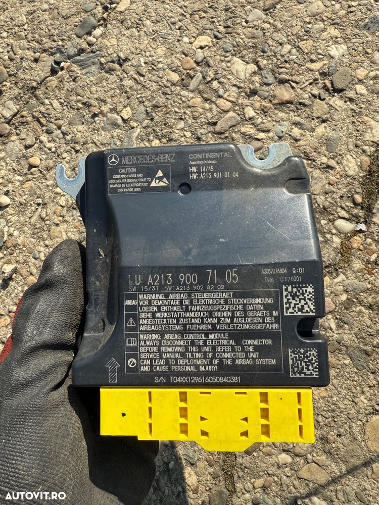 Calculator airbag mercedes cod a2139007105 w213 e class - 1
