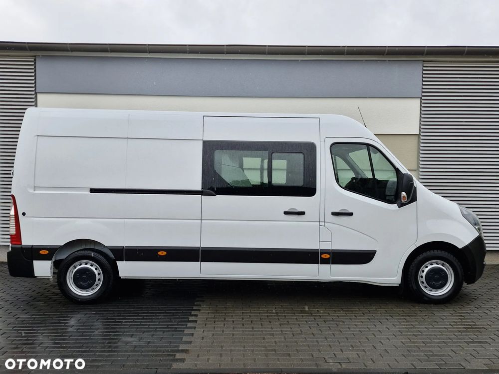 Renault MASTER, L3H2, BRYGADÓWKA, 7 miejsc, DOKA, kamera cofania, tempomat, klima - 7