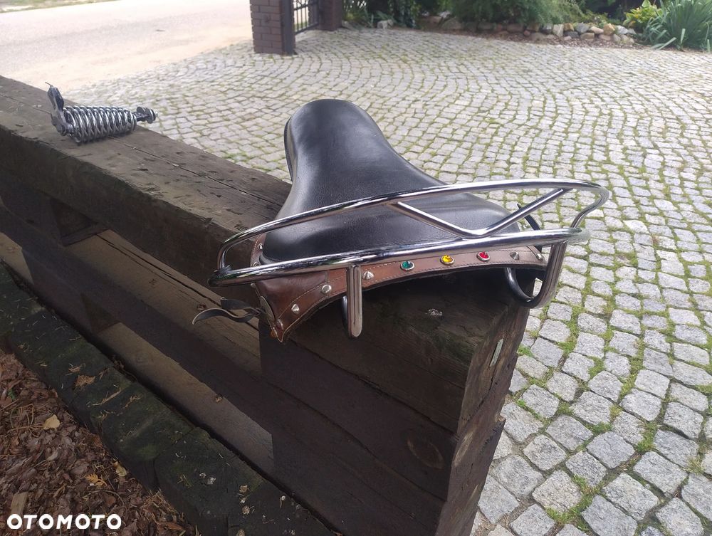 Siedzenie-siodło Harley Davidson  Panhead Knucklehead Shovelhead Style Buddy Seat - 3
