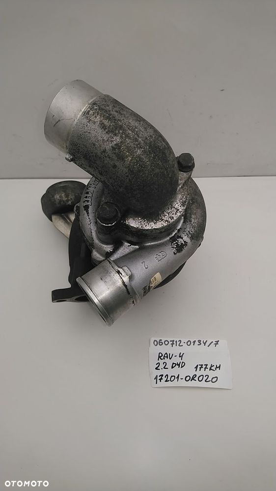 TURBINA 2.2 D4D 136KM 150KM AVENSIS 17201-0R010 - 6